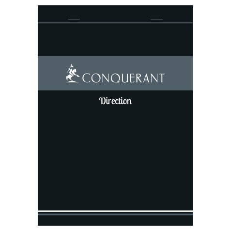 Bloc-notes Conquérant Direction 001 A5 14,8 x 21 cm -5 x 5 - 100 pages