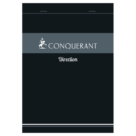 Bloc-notes Conquérant Direction 001 A5 14,8 x 21 cm -5 x 5 - 100 feuilles