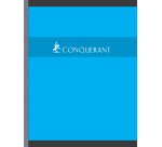 Schrift Conquérant 17 x 22 cm grote ruiten seyès 192 genaaide pagina's kaartomslag assortiment