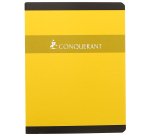 Schrift Conquérant 17 x 22 cm grote ruiten seyès 192 genaaide pagina's kaartomslag assortiment