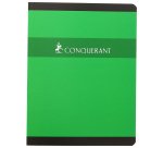 Cahier broché Conquérant 17 x 22 cm grands carreaux 192 pages