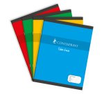 Cahier Conquerant 7 agrafe 170x220 96p 60g seyes assorti