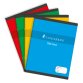 Cahier Conquerant 7 agrafe 170x220 96p 60g seyes assorti