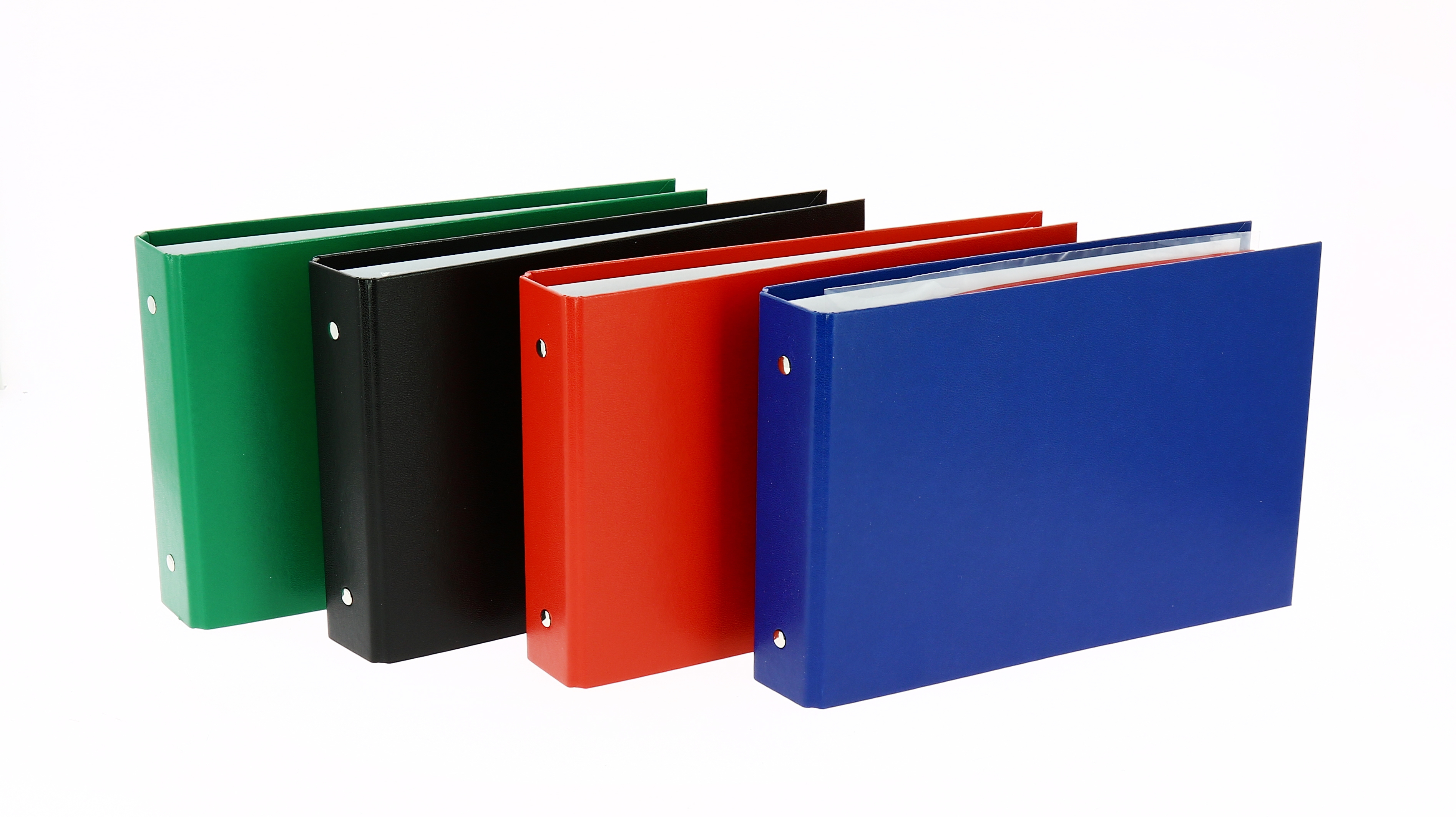 Classeur Bloc A5 4 Anneaux - 150 Feuilles 5 Couleurs, 5 Intercalaires, Fermeture élastique, Côtés Renforcés (vert) - 11