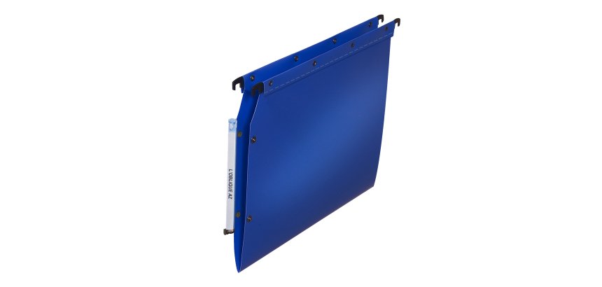 Dossier suspendu elba polypro ultimate armoire h275mm entra 330mm fond v coloris bleu     boîte 10 unités