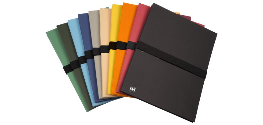 Chemise A Sangle Ext Velcro Oxford 24X32 Papier Toile Assorti