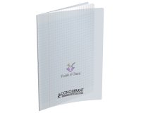 Cahier De Poesie Et Chant Conquerant Agrafe 210X297 96P 90Gseyes/Uni Polypro Incolore
