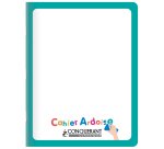 Cahier Ardoise Conquerant Classique Agrafe 170X220 48P 90G Seyes Aqua