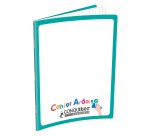 Cahier Ardoise Conquerant Classique Agrafe 170X220 48P 90G Seyes Aqua