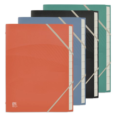 Trieur Oxford osmose recycle a4 12positions polypro opaque assorti