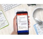 Fiche bristol 210 x 148 mm quadrillée 5 x 5 perforée blanche Oxford Révision 2.0 - Sachet de 32