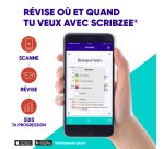 Fiche bristol 210 x 148 mm quadrillée 5 x 5 perforée blanche Oxford Révision 2.0 - Sachet de 32