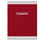 Cahier Conquerant Classique Agrafe 170X220 96P 90G Seyes Recycle Assorti