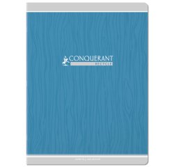 Cahier conquerant classique agrafe 240x320 96 pages 90g   seyes recycle
