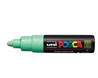 Marqueur peinture posca pc7m pointe large conique encre    inodore couvrante miscible    tous supports coloris vert