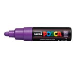 Marqueur peinture posca pc7m pointe large conique encre    inodore couvrante miscible    tous supports coloris violet