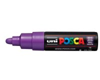 Marqueur peinture posca pc7m pointe large conique encre    inodore couvrante miscible    tous supports coloris violet