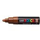 Marqueur peinture posca pc7m pointe large conique encre    inodore couvrante miscible    tous supports coloris marron