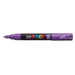 Marqueur peinture. Pointe extra fine de 0,7 à 1 mm (PC1MC). Couleur violet