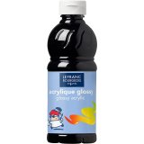 Flacon de 500ml gouache Glossy Noir