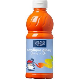 Flacon de 500ml gouache Glossy Orange