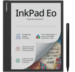 PocketBook InkPad Eo - Mist Grey e-book reader Touchscreen 64 GB Wi-Fi Black, Grey