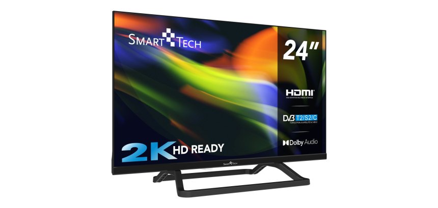 Smart-Tech 24HN01V3CA TV 61 cm (24") HD Nero 200 cd/m²