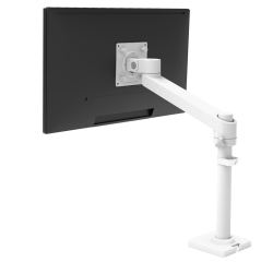 Ergotron NX Series NX MONITOR ARM WHITE 86,4 cm (34") Escritorio Negro, Blanco