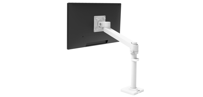 Ergotron NX Series NX MONITOR ARM WHITE 86,4 cm (34") Escritorio Negro, Blanco