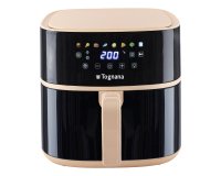 Tognana Porcellane D2DFA05IRCH fryer Single 8 L Stand-alone 2000 W Hot air fryer Black, Champagne