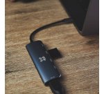 XtremeMac dockingstation USB Type-C 5000 Mbit/s Grijs