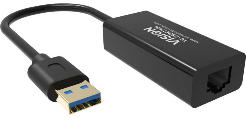 Vision TC-USBETH/BL carte réseau Ethernet