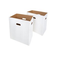 Boîte carton pour corbeille destructeur de documents B34