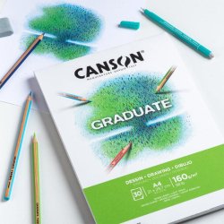 Bloc de dessin GRADUATE MIXED DESSIN, A4