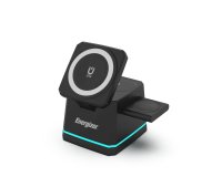 Energizer WCP307 Caricabatterie per dispositivi mobili Cuffie, Smartphone, Orologio intelligente Nero USB Carica wireless Ricarica rapida Interno