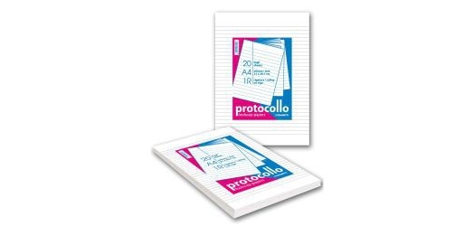 Blasetti Fogli protocollo 21x29.7cm 1RC quaderno per scrivere Multicolore
