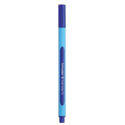 Stylo-bille schneider slider edge pointe moyenne coloris   bleu