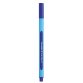 Stylo-bille schneider slider edge pointe moyenne coloris   bleu