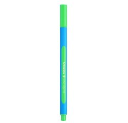 Stylo-bille schneider slider edge écriture large 1mm corps triangulaire caoutchouc viscoglide vert