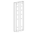 Ergotron Track Mount Bracket Kit Alluminio