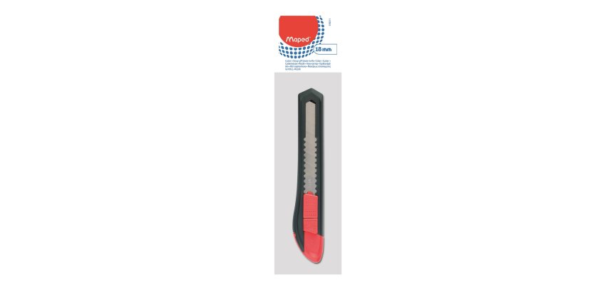 Maped 018211 utility knife Black, Silver Folding blade knife