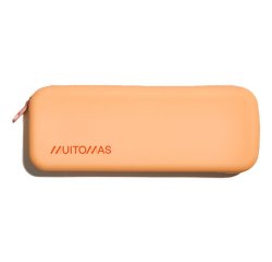 Muitomas SILPENCASEPF pencil case Soft pencil case Silicone Peach