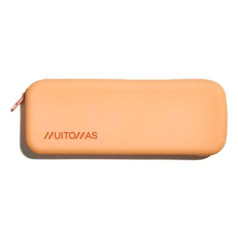 Muitomas SILPENCASEPF astuccio per matita Astuccio portamatite Silicone Pesca