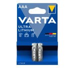 Varta Ultra Lithium, Batteria al litio, AAA, Micro, FR10G445, Blister da 2