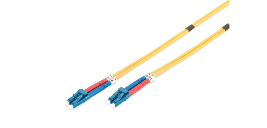 Digitus Cable de conexión modo único de fibra óptica, LC/LC