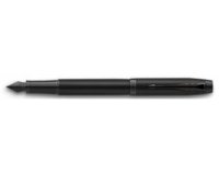 Stylo-plume parker im se mat noir plume m encre bleue      coffret cadeau