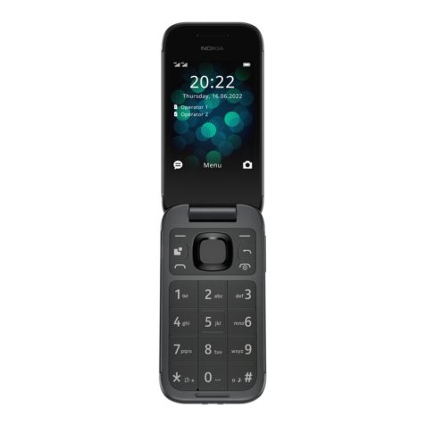Nokia 2660 Flip 7,11 cm (2.8") 123 g Nero Telefono cellulare basico