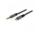 MCL MC1D99AZ03CJC3.52 câble audio 2 m USB C 3,5mm Noir, Gris