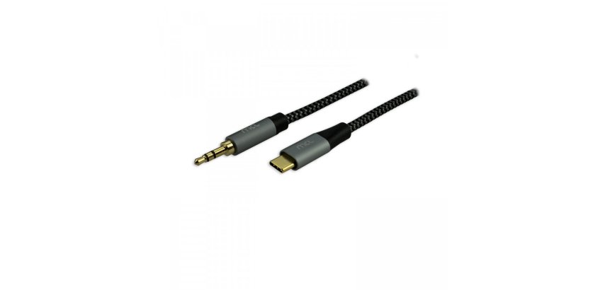 MCL MC1D99AZ03CJC3.52 câble audio 2 m USB C 3,5mm Noir, Gris