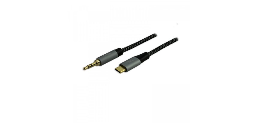 MCL MC1D99AZ03CJC3.52 câble audio 2 m USB C 3,5mm Noir, Gris